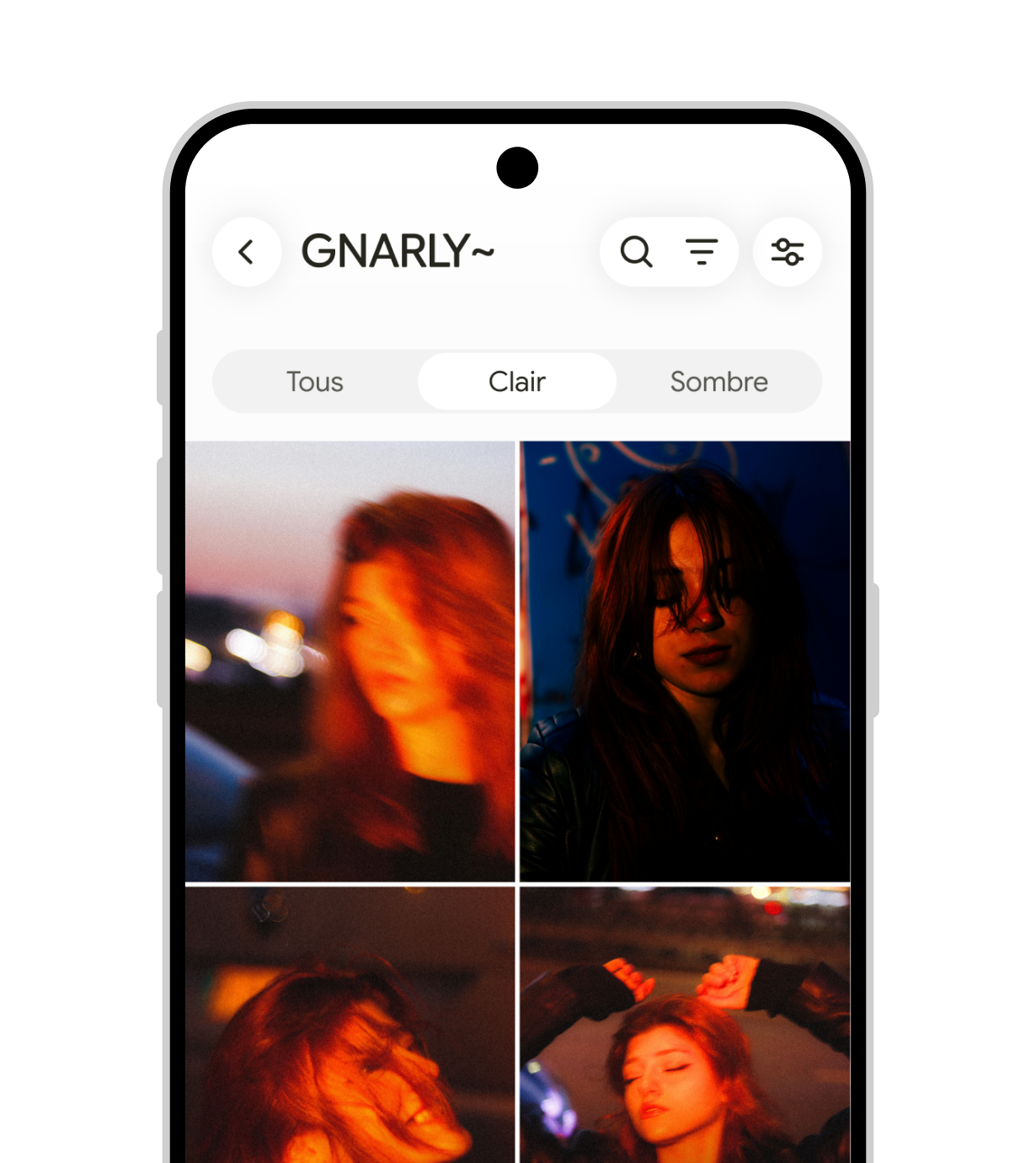 Chaque profil possède son propre univers.